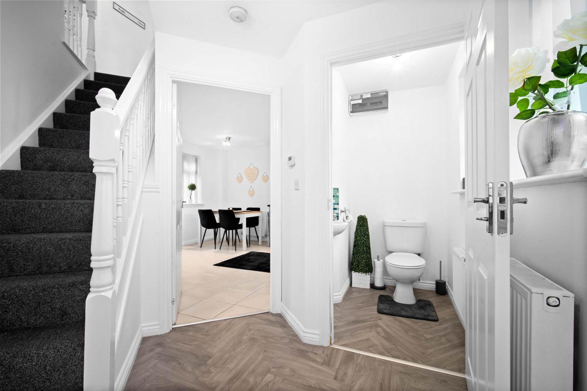 Harmony House 3 Bedroom New Build For Families, Contractors, Black Country Museum Sleeps 6 Типтън Екстериор снимка